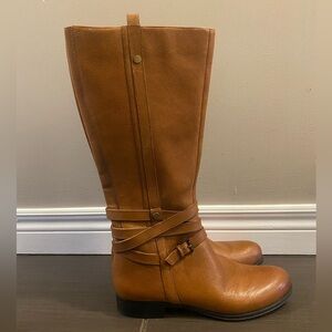 NWOT Brown Naturalizer Boots, Size 10W